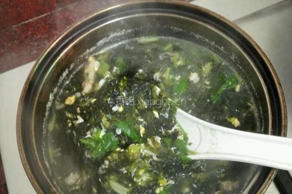 紫菜汤的做法图解4