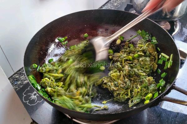 蒸芹菜叶的做法图解5