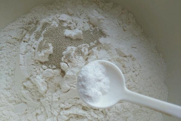 小树叶豆沙饼的做法图解4