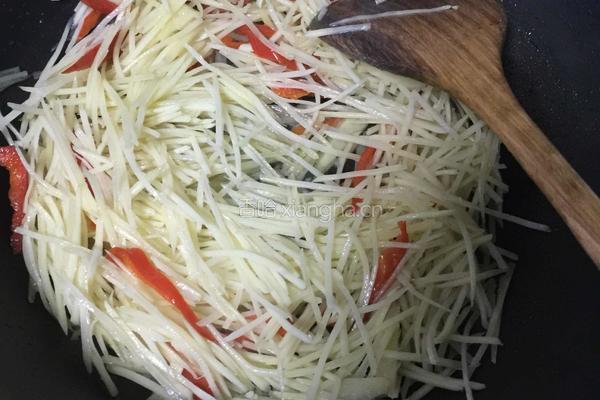 醋溜土豆丝的做法图解4