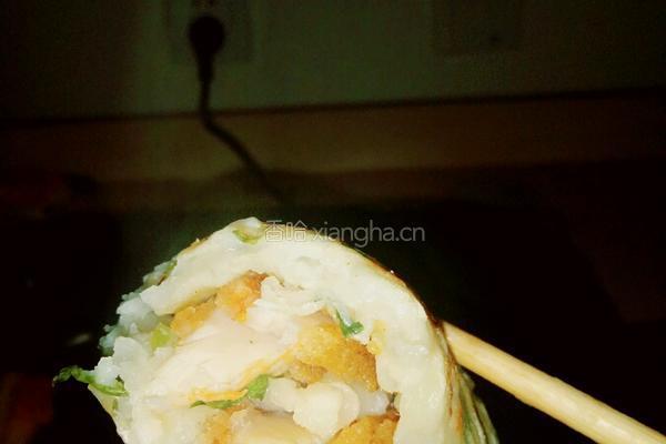 马蹄蔬菜卷饼的做法图解9