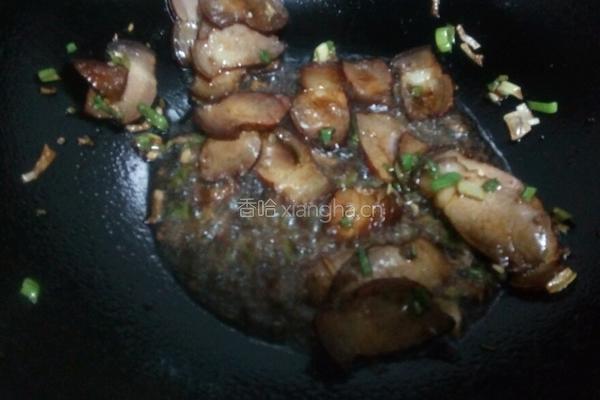 腊肉西蓝花的做法图解7
