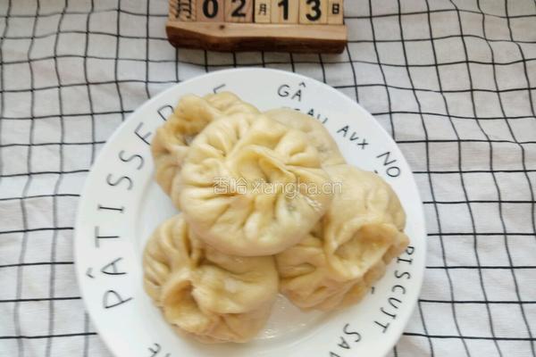 胡萝卜豆腐粉条蒸包的做法图解8