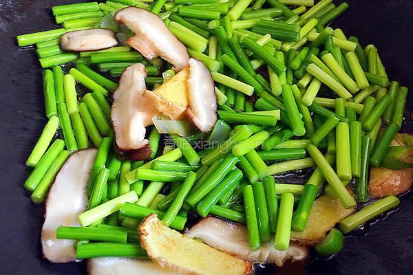 蒜苔炒肉的做法图解6