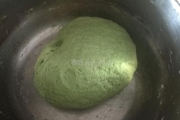 芥菜汁蒸饺的做法图解5
