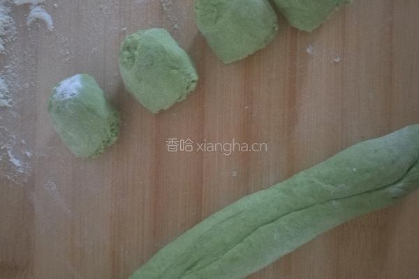 芥菜汁蒸饺的做法图解9