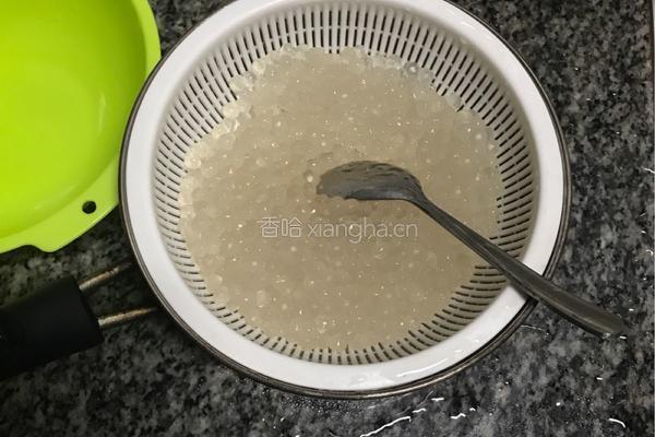 芒果西米露的做法图解4