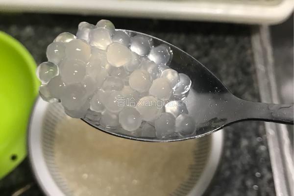芒果西米露的做法图解5