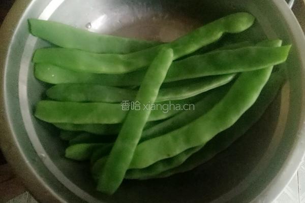 清炒刀豆的做法图解4