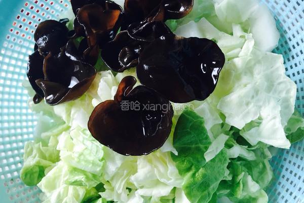肉沫白菜面（儿童版）的做法图解2