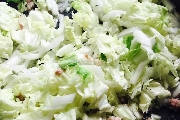 肉沫白菜面（儿童版）的做法图解9