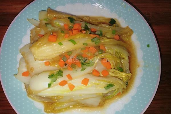蒜蓉娃娃菜的做法图解5