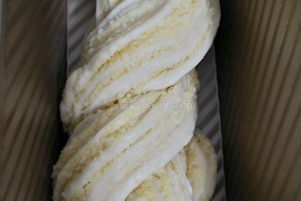麻花辫椰蓉吐司的做法图解7