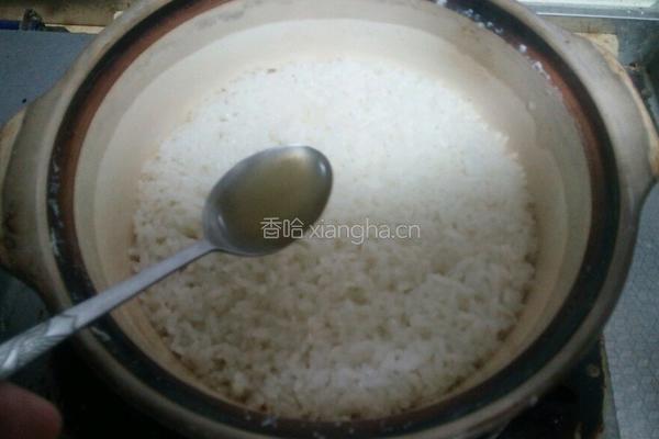 黑椒猪肉煲仔饭的做法图解5