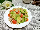 角瓜杏鲍菇炒肉的做法[图]