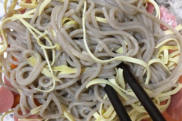 拌凉苦荞面的做法图解8