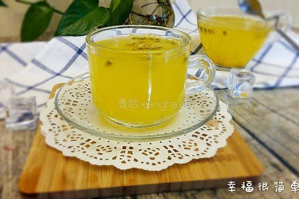 百香果茶的做法图解5