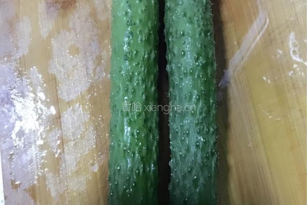 拍黄瓜的做法图解1