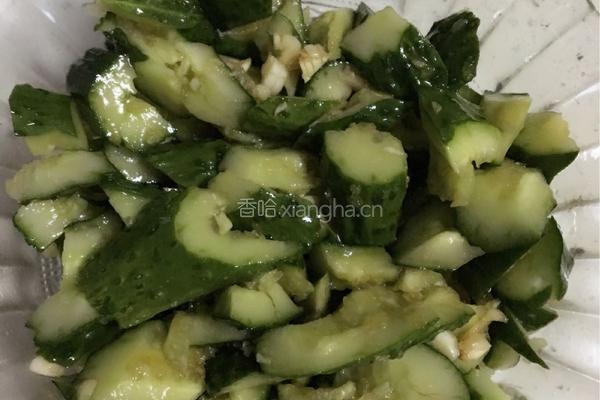 拍黄瓜的做法图解4