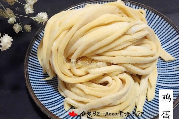手擀面「鸡蛋面」的做法图解10