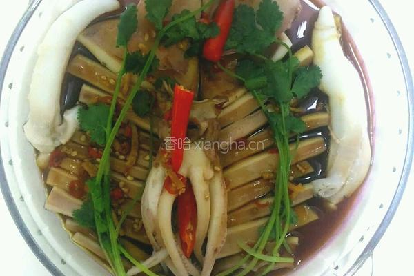 清蒸鱿鱼的做法图解7