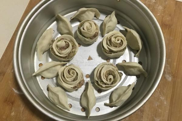 玫瑰花饺子的做法图解7