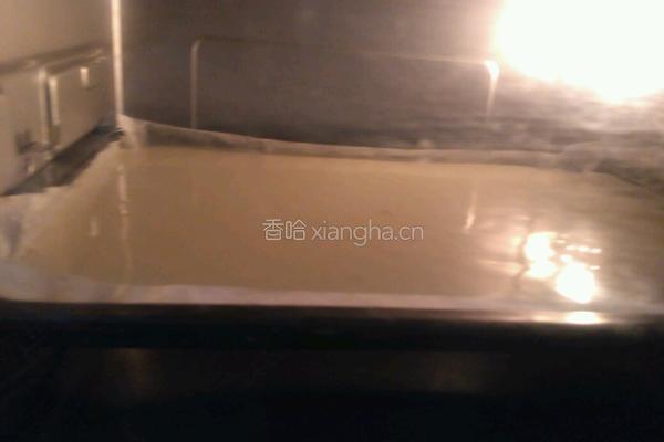 抹茶蜜豆蛋糕卷的做法图解6