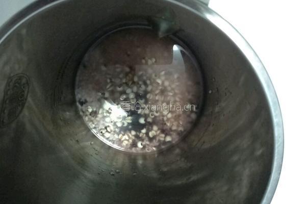 黑米薏米米糊的做法图解4