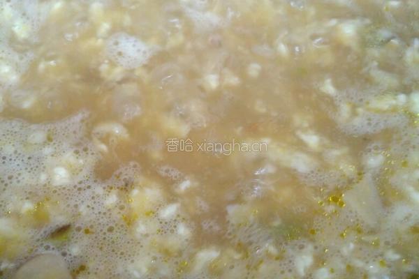 平菇酱汁疙瘩汤的做法图解12