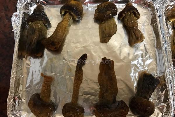 烤松茸的做法图解8