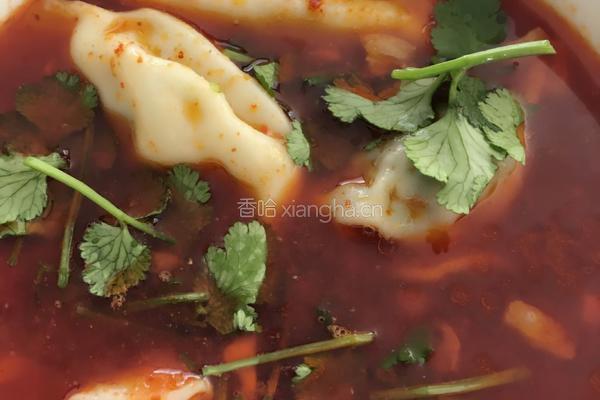 家常酸汤饺子的做法图解5