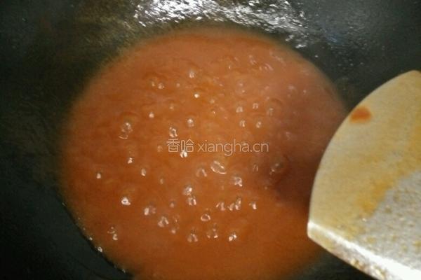 糖醋肉丸的做法图解9