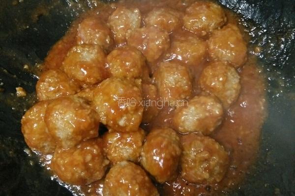 糖醋肉丸的做法图解13