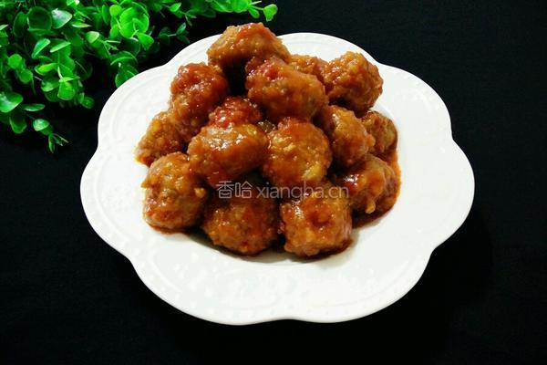 糖醋肉丸的做法图解14