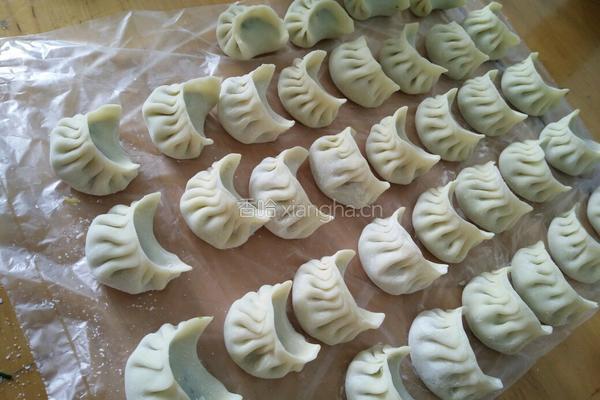 豆腐干饺子的做法图解7