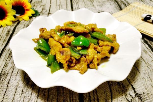尖椒炒肉的做法图解6