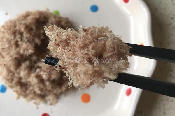 蓬松肉松，不粘锅版的做法图解7