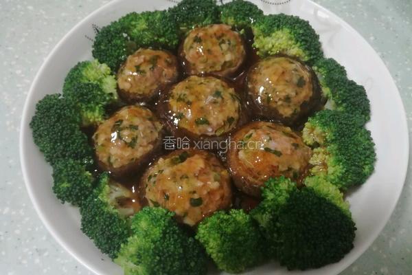酿香菇的做法图解5