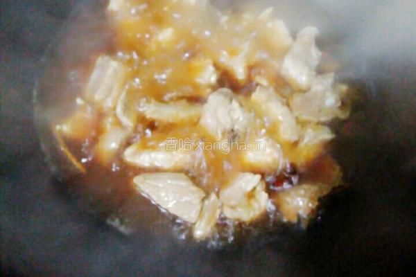 菠萝烧排骨的做法图解7