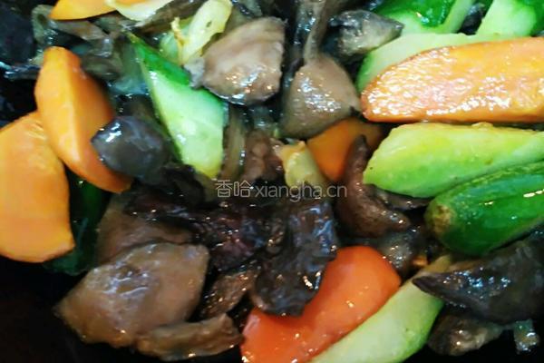 蘑菇清炒的做法图解8