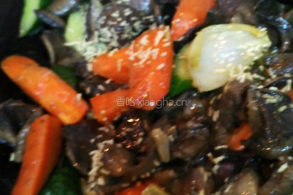 蘑菇清炒的做法图解11