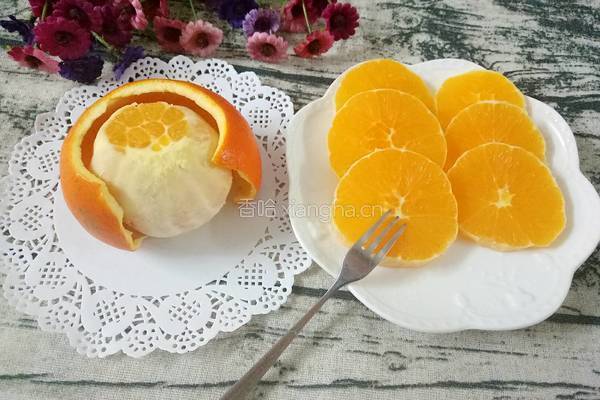 速剥橙子的做法图解6
