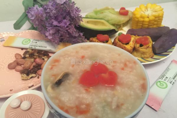 海米牛肉粥的做法图解3
