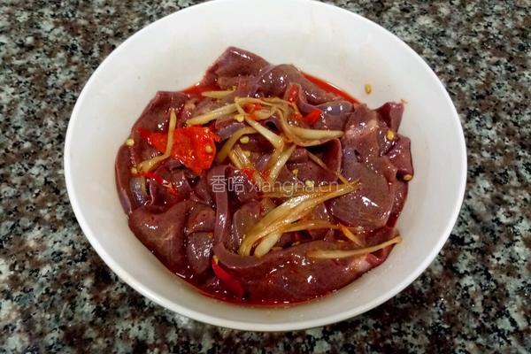 泡椒炒猪肝的做法图解6