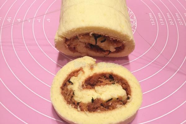 肉松海苔蛋糕卷的做法图解20