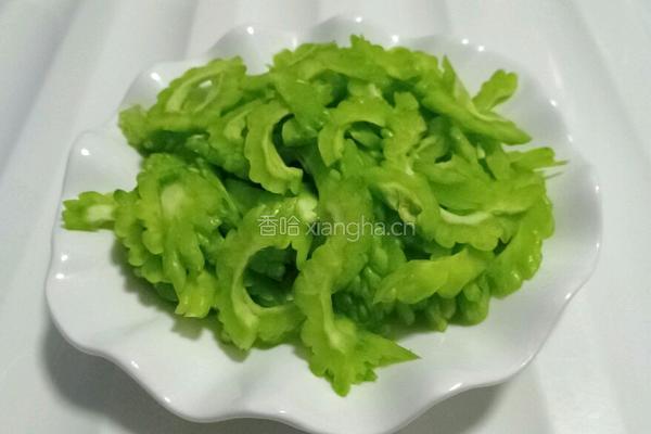 蜜汁苦瓜的做法图解4
