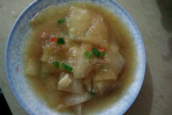素炒冬瓜的做法图解6