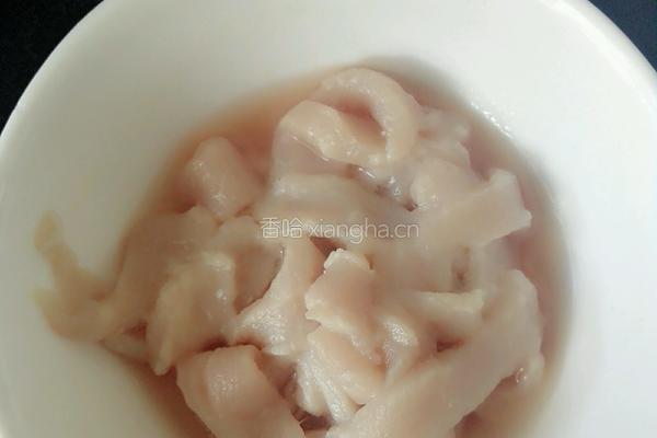 莲藕炒肉的做法图解2