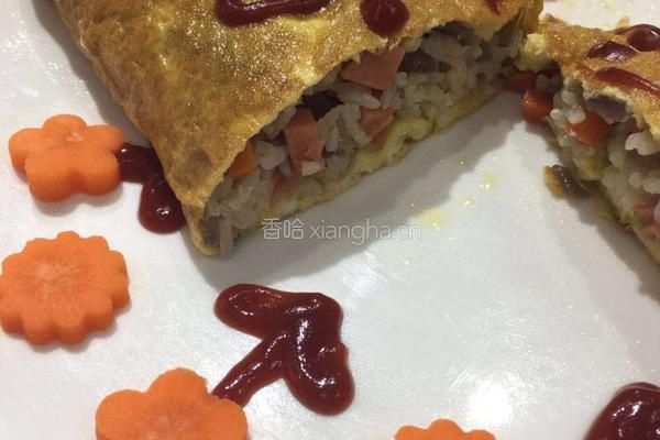 韩式蛋包饭的做法图解7