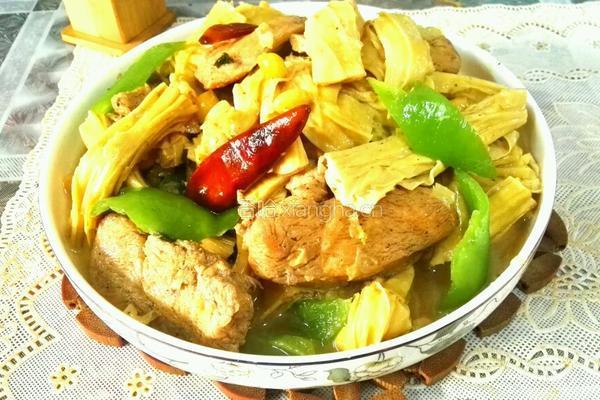 腐竹鸡肉的做法图解9